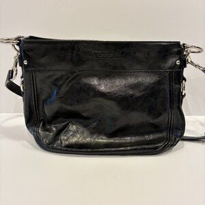 Vintage Coach Zoe Crinkled Shoulder Hobo Purse F1082/F15478